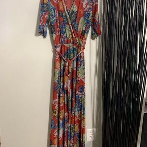 Boutique plus size maxi dress.
